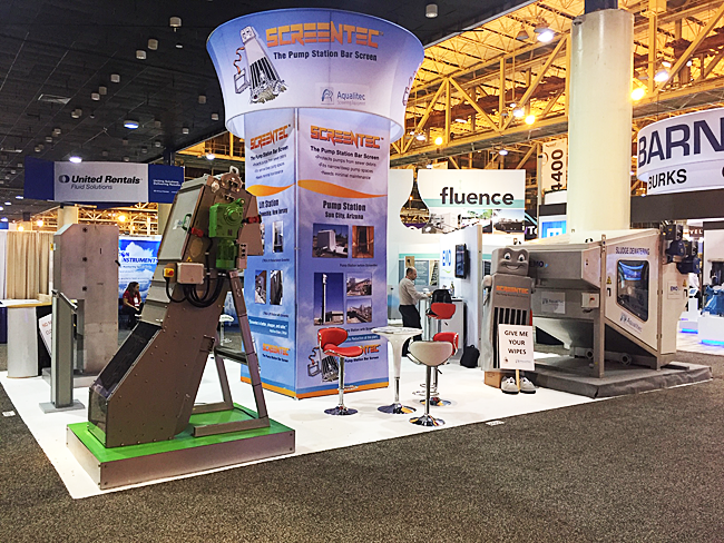 WEFTEC Aqualitec Booth