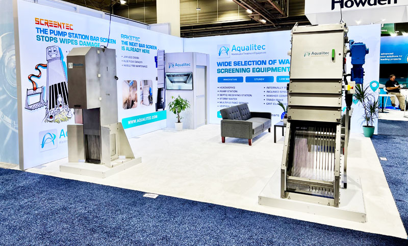 Weftec 2023 Aqualitec Booth