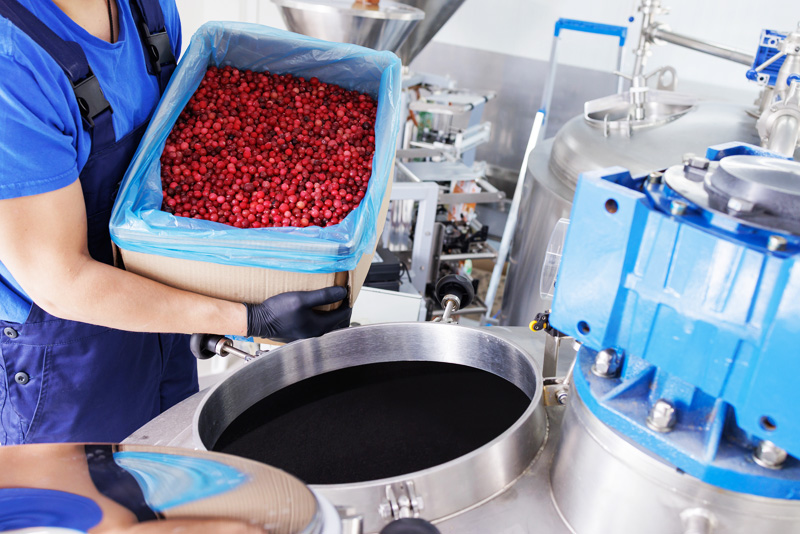 DAF units for food processing plant